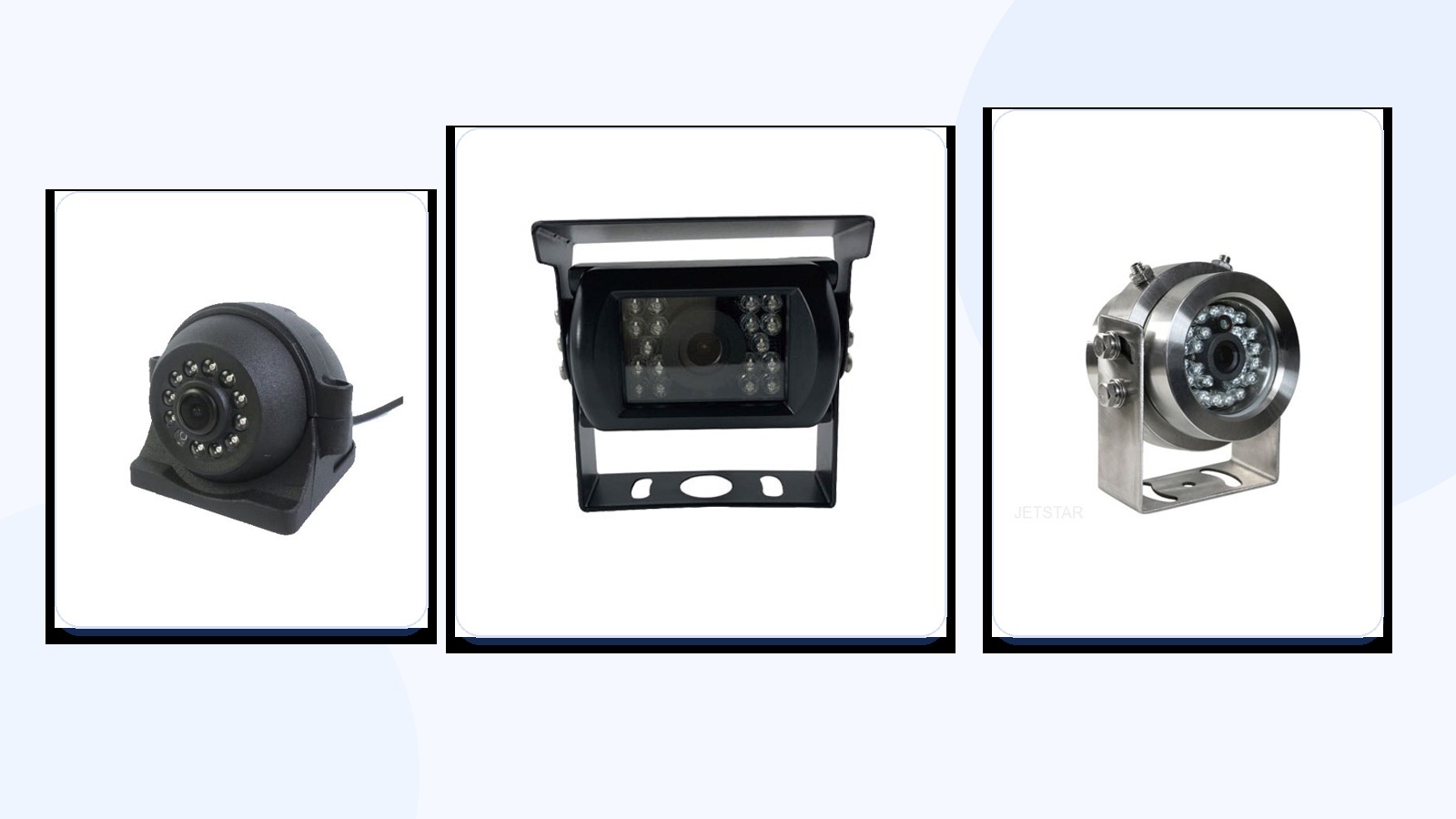 Featured vehicle camera range